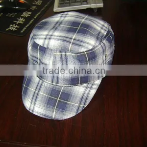 Tartan Plaids Golf Cap With Printed Logo thumbnail-1