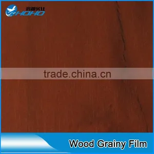 2015 Hot Selling High Quality Wood Pattern PVC Foil for Lamination for Door and Furniture thumbnail-2