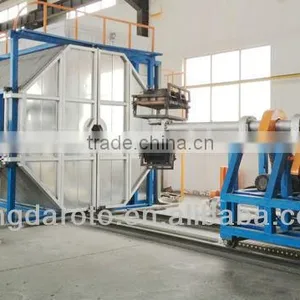 Two Arms Shuttle Rotomolding Machine thumbnail-1