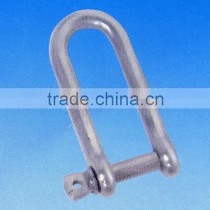 Stainless Steel Long D Shackle thumbnail-1