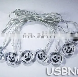 USB Colorful Pumpkin String Light thumbnail-1
