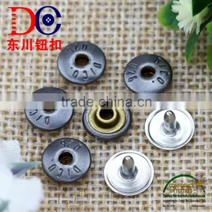 9mm Metal Jeans Rivet Decorative Customized Rivet for Leather Belt thumbnail-3