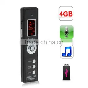 Support Telephone Recording Monitor Digital Voice Recorder With MP3 Player Function thumbnail-2