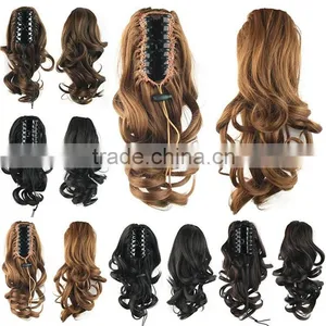 Beautiful New Style Cheap Various Color Wrap Around High Tempreture Fiber Dreadlock Ponytail for Black Women Quality Choice thumbnail-1