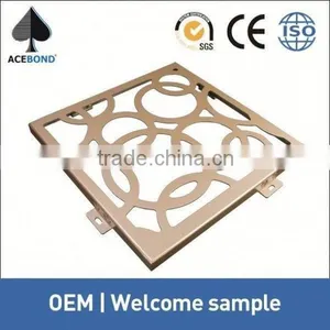 Wall Panel With Sound Insulation Product Mirror Finish Aluminum Sheet thumbnail-1