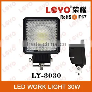 Hot Sale!!! Multifunctional Super Bright Off-road 30W LED Work Light, LED Truck Work Light thumbnail-1