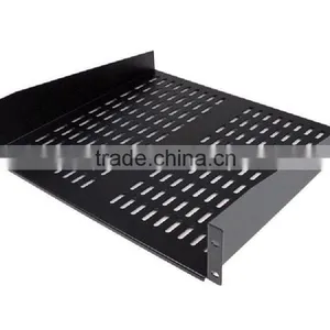 Professional Adjustable Rack Mount Metal Server Shelf Shelves Rail Rails 1U thumbnail-1