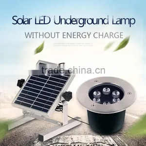 12V 6W 9W Outdoor Waterproof LED Underground Solar Lamp for Garden Backyard Park Square Landscape Lighting thumbnail-1