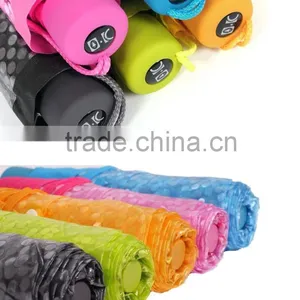 3-fold Transparent Telescopic Dotted 10C POE Candy Color Brand Umbrella thumbnail-3