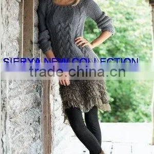 Ladies Knitted Sweater thumbnail-1