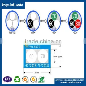 Temperature and Color Change Stickers, Heat Sensitive Color Changing Sticker Label thumbnail-5