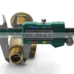 Bulkhead Push to Connect Refrigeration Nipple Tank Brass Swivel Solder Reducer Fittings thumbnail-3
