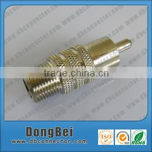 RG6 F Compression to RCA Adapter thumbnail-6