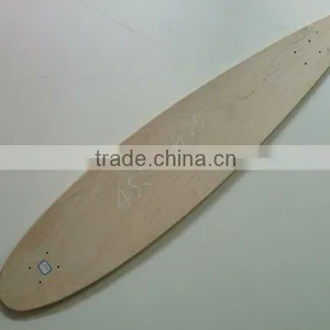 Chinese Maple Long Skateboard Deck thumbnail-1