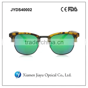 Metal Rim Acetate Sunglasses Clubmaster thumbnail-5