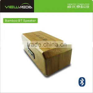 Bamboo BT CSR 4.0 Small Portable 3d Dsp Bluetooth Speaker Wood 2016 thumbnail-1
