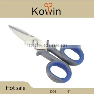 Soft Grip Handle Electrician Scissors thumbnail-1