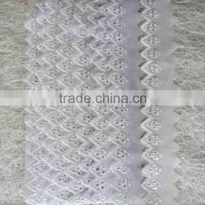 Fashionable White Cotton Lace Trimming T/C 2" Trimming Lace thumbnail-2