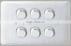 Australian Style 6gang Wall Switch thumbnail-1