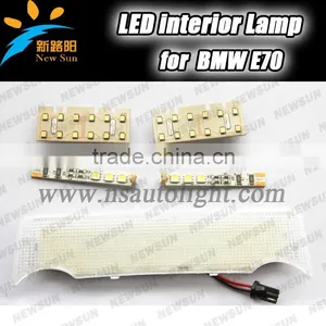 2014 Branded New E70 Front/rear Led Dome Light Roof Light, 12V 7000K White Car Interior Led Vanity Mirror Light for BMW No Error thumbnail-1