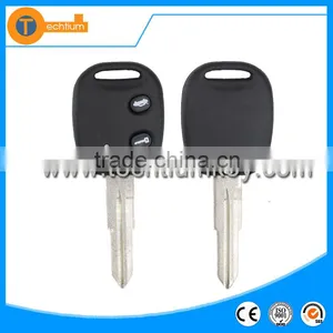 Hot Selling Wholesale 2 Button Blank Remote Key Fob With Logo and Uncut Blade for Chevrolet Epica thumbnail-2