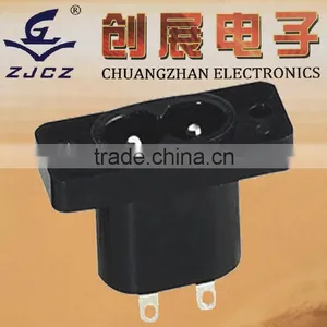 12v dc Power Outlet Socket,12 Volt 3.5*1.3mm Dc Adapter Connector via Power Cable thumbnail-1