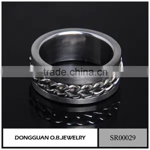 Stainless Steel Mens Ring /Fashion Gay Men Ring Jewelry thumbnail-6
