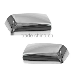 Chrome Tow Mirror Cap Cover Upgrade Left and Right Pair Set for Ford Truck F150 thumbnail-1