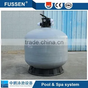 Professional Swimming Pool Commercial Side Mount Fiberglass Sand Filter thumbnail-1