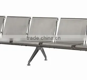 Four Seats Table 304 Stainless Steel Hot Sale Airport Seating thumbnail-4