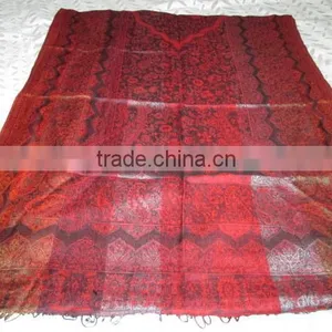 REPLICA OF PASHMINA SHAWL (SILK & WOOL) thumbnail-5