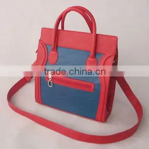 2012 Fashion Handbag / Ladies PU Handbag / Leather Ladies Tote thumbnail-1