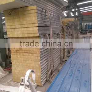 High Quality Rock Wool Sandwich Panel/eps Foam Board thumbnail-6