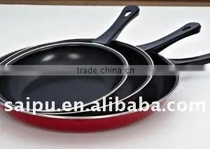 3Pcs Non-stick Frying Pan With Bakelite Handle thumbnail-1