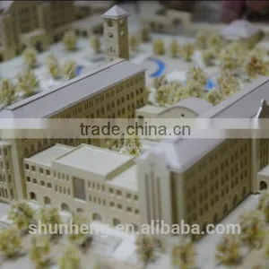 1/700 College Planning Building Architectural Scale Model Maker thumbnail-1