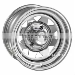 12 Inch China Production Chrome Trailer Wheel Trailer Rim thumbnail-1