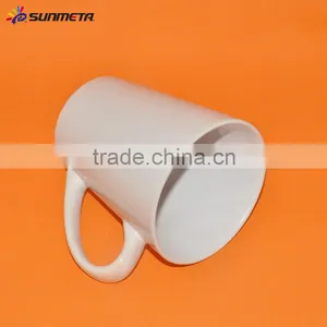 12oz Conical Ceramic White Sublimation Mug At Low Price Wholesale thumbnail-3