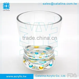 Clear Tumbler Toothbrush Lotion Dispenser Cotton Jar Soap Dish Acrylic Bathware thumbnail-4