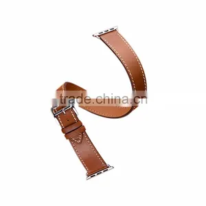 2016 Fashion and Best Sale Genuine Leather For Apple Watch Bands Strap 38mm With Various Colors&Customs thumbnail-5