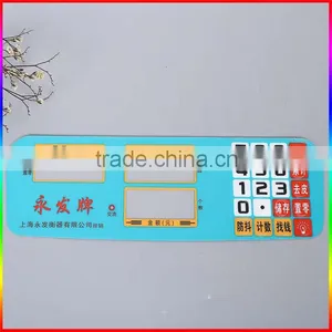 High Quality Control Panel Membrane Switch Sticker thumbnail-1