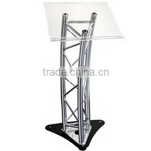 Aluminum Acrylic Portable Podium Portable Lectern thumbnail-1