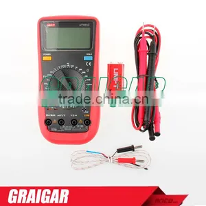 UNI-T UT151C Modern Digital Multimeter LCD Handheld Mini Multipurpose Meter ac dc Volt Amp Ohm Capacitance Tester thumbnail-2