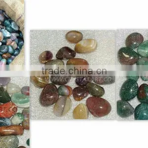 FANCY AGATE TUMBLED PEBBLES STONES thumbnail-1