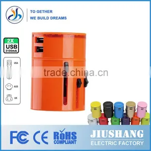 Double USB Travel Adapter and Converter thumbnail-5