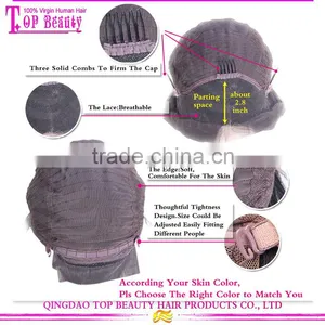 100% Unprocessed Indian Remy Lace Front Dreadlock Wig Gold Supplier Lace Front Wig Indian Remy thumbnail-5