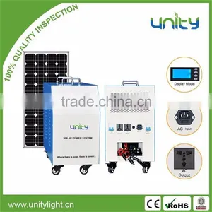 Solar Energy PV System for Home Appliances Products With 150 Watt Solar Panel thumbnail-1
