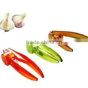 Plastic Garlic Press Peeler-Kitchenware Gadget Cooking Tools Household thumbnail-1