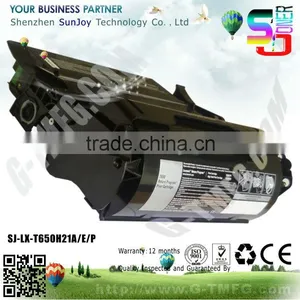 Laserjet Cartridge Compatible Toner Cartridge T650H21A E P ForLexmark T656dne T654dn T654dtn T654n thumbnail-1