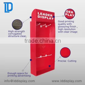 OEM/ODM Paper Peghook Display Stand Cardboard Hook Displaying thumbnail-6