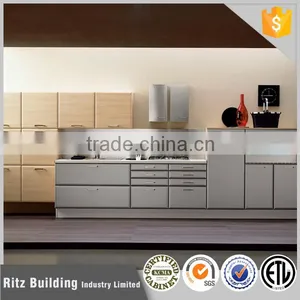 Factory Direct Sale Moisturproof Kitchen Cupboard/kitchen Cabinets for Project Use thumbnail-1